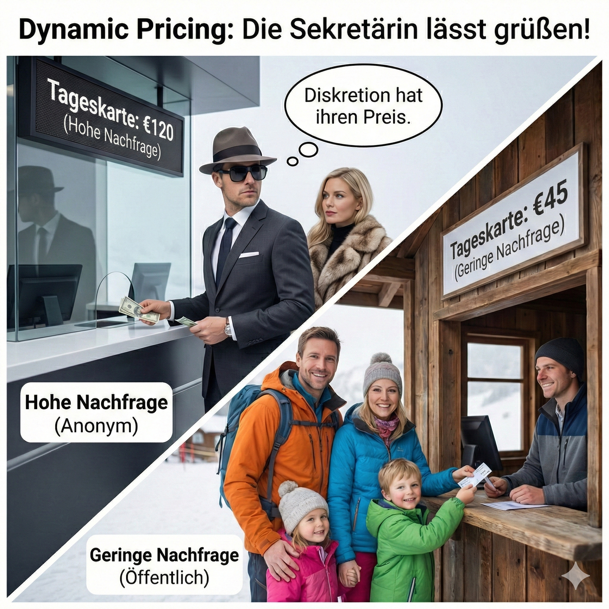Dynamic Pricing Die Sekretärin lässt grüssen