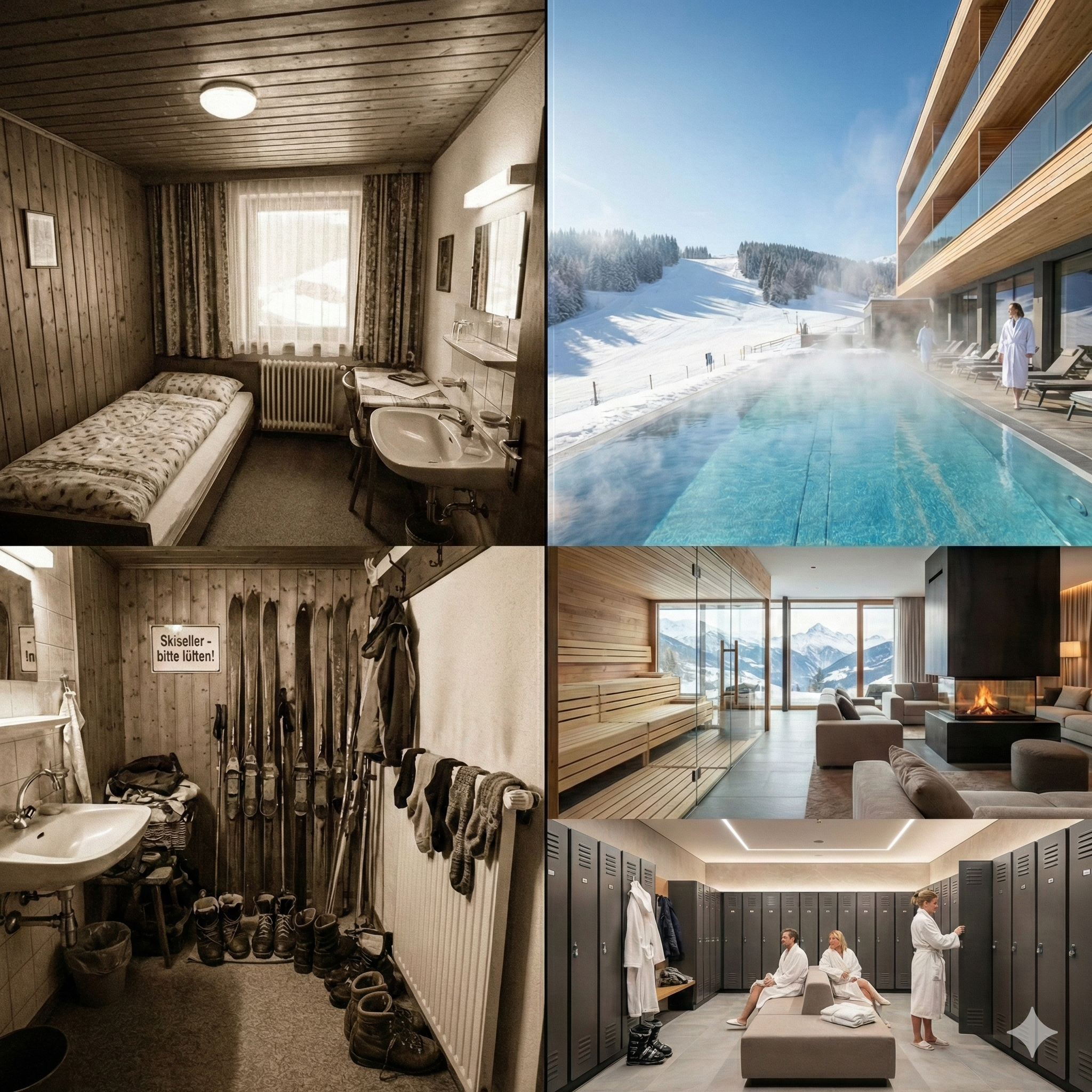 Wellness-Tempel statt Mief-Kammern