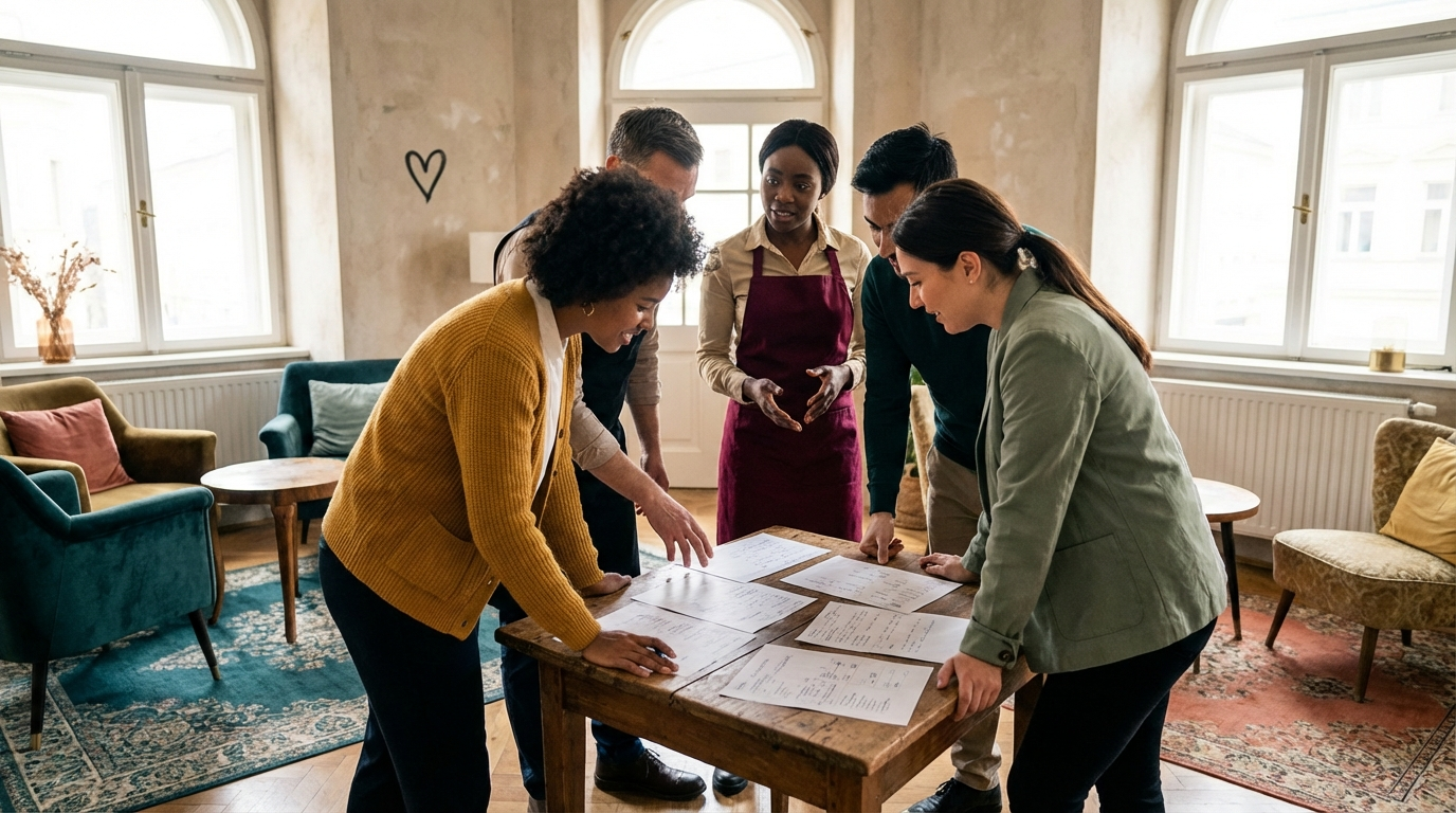 Hotel Team Briefing – gemeinsame Vorbereitung auf Gäste