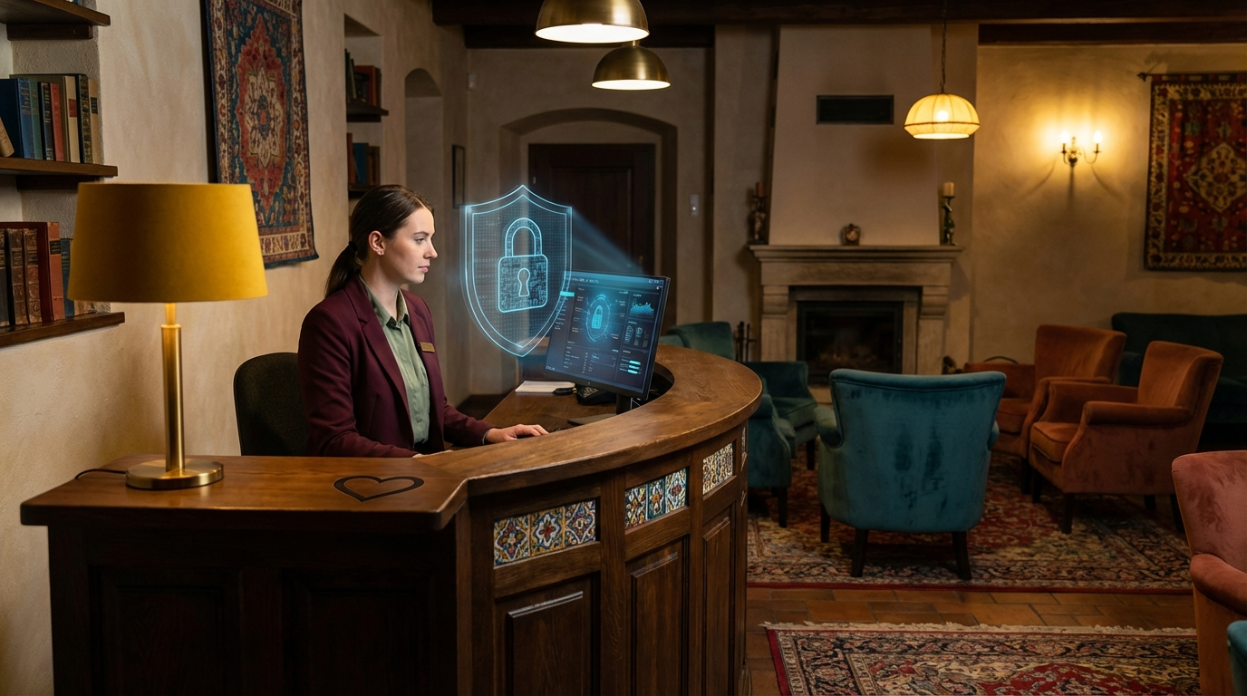 Cybersecurity im Hotel: Schutz von Gastdaten