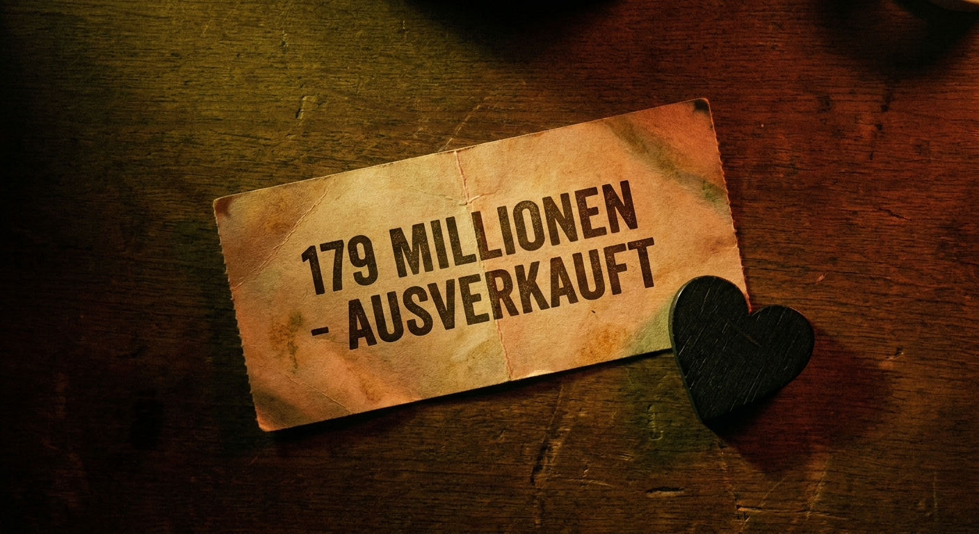 Ausverkaufte Konzertkarte